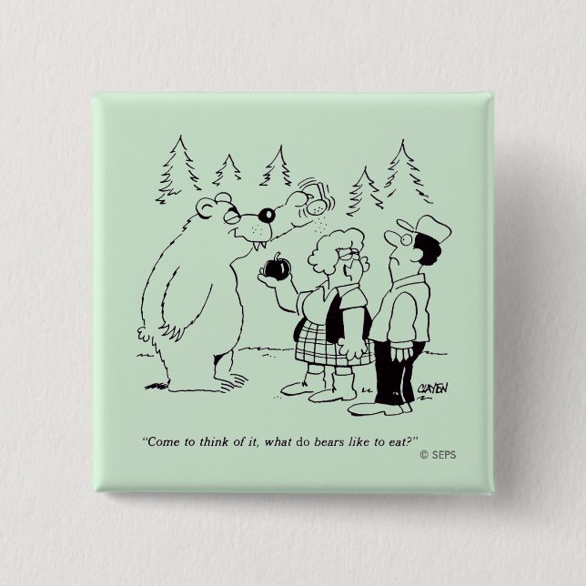 Bärn-Abendessen Button (Vorderseite)