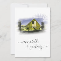 *~* Barn American Flag UAWG QR AR19 Wedding