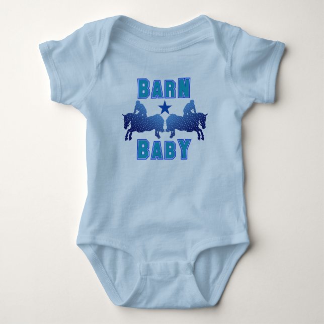 Barn Baby Boy Hunter/Jumpers Strampler (Vorderseite)