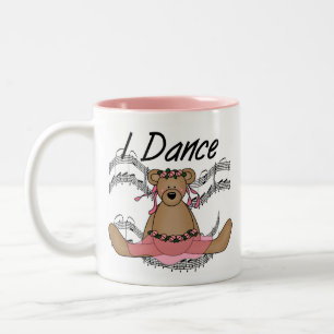 Bärn-Ballett-Tänzer Zweifarbige Tasse
