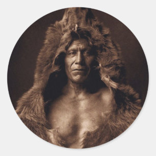 Bärn-Bauch - Vintag Runder Aufkleber