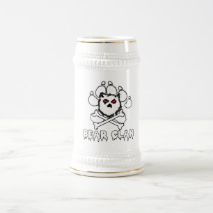 BÄRN-CLAN-BIER STEIN BIERGLAS