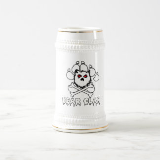 BÄRN-CLAN-BIER STEIN BIERGLAS