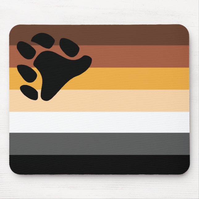 Bärn-Flagge (traditionell) Mousepad (Vorne)