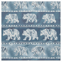 BÄRN-GEIST Marine Boho Stammes- Muster