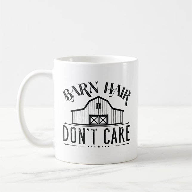 Barn Hair Keine Sorge Kaffeetasse (Links)