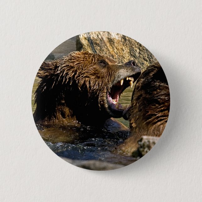 Bärn-Kampf-Knopf Button (Vorderseite)