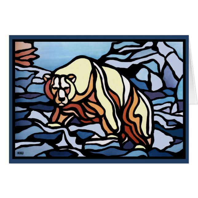 Bärn-Kunst kardiert die leeren Stammes- (Vorderseite (Horizontal))