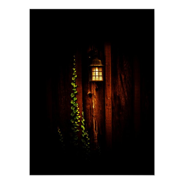 Barn Lantern Poster (Vorderseite)
