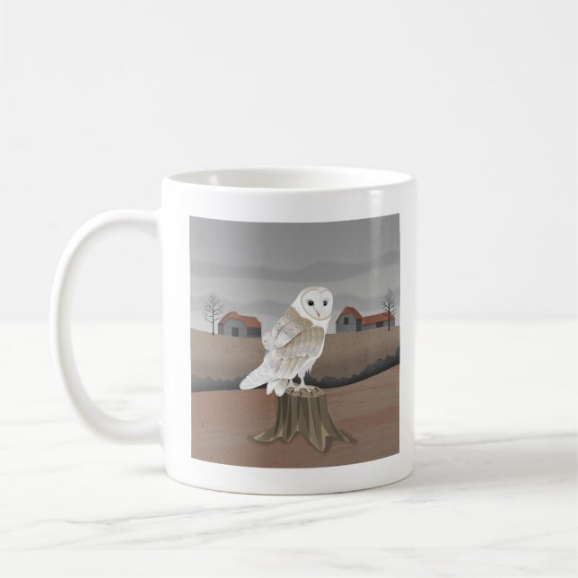Barn Owl Kaffeetasse (Links)