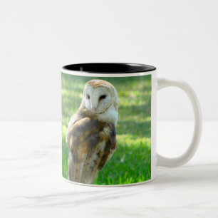 Barn Owl Nature Zweifarbige Tasse