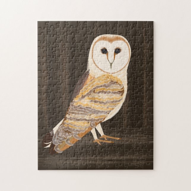 Barn Owl Puzzle (Vertikal)
