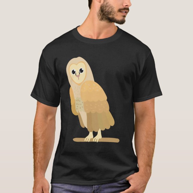 Barn Owl T-Shirt (Vorderseite)