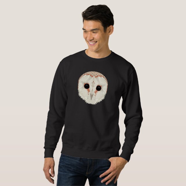 Barn Owl Unisex Sweatshirt (Vorne ganz)