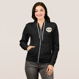 Barn Owl Zip Hoodie
