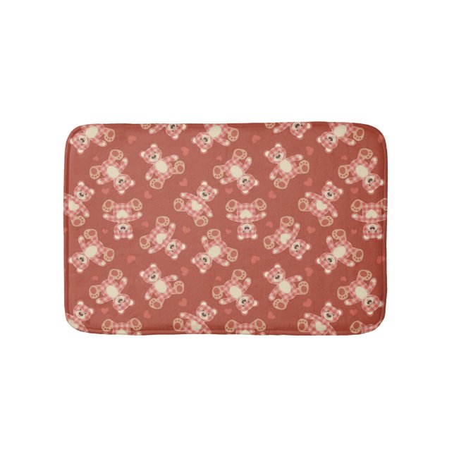 Bärn-Patchworkmuster Badematte (Vorderseite)