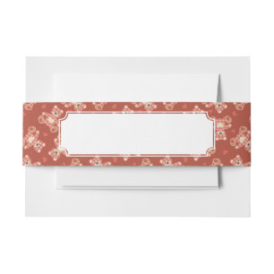 Bärn-Patchworkmuster Einladungsbanderole