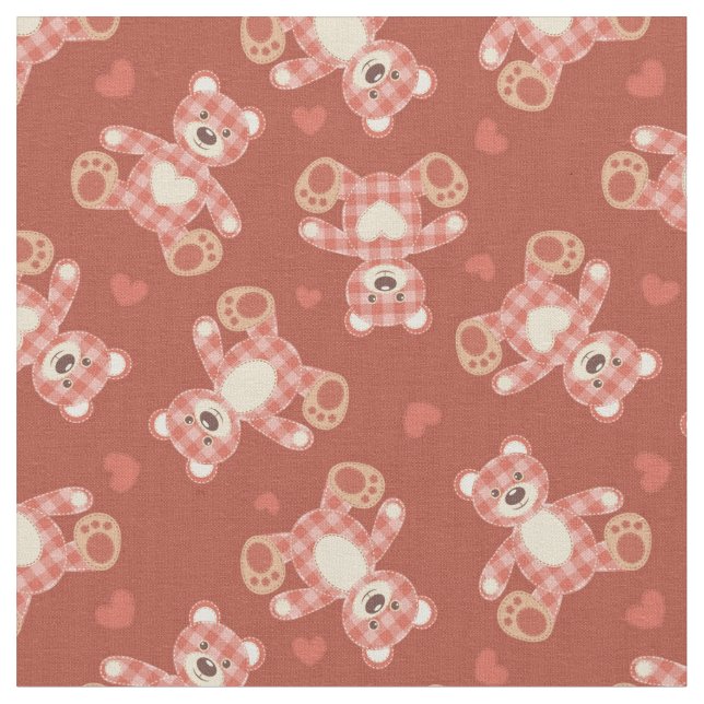 Bärn-Patchworkmuster Stoff (Nahaufnahme)