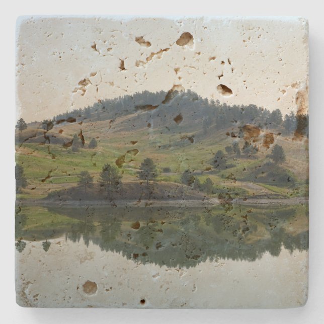 Bärn-Paw See-Untersetzer Steinuntersetzer (Vorderseite)