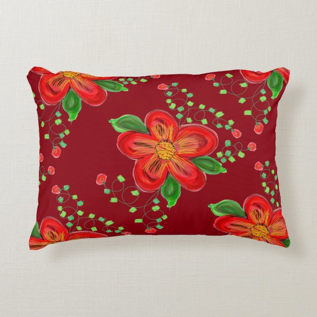 Barn Red Pillow Zierkissen (Vorderseite)