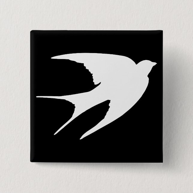 Barn Swallow Button (Vorderseite)