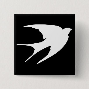 Barn Swallow Button