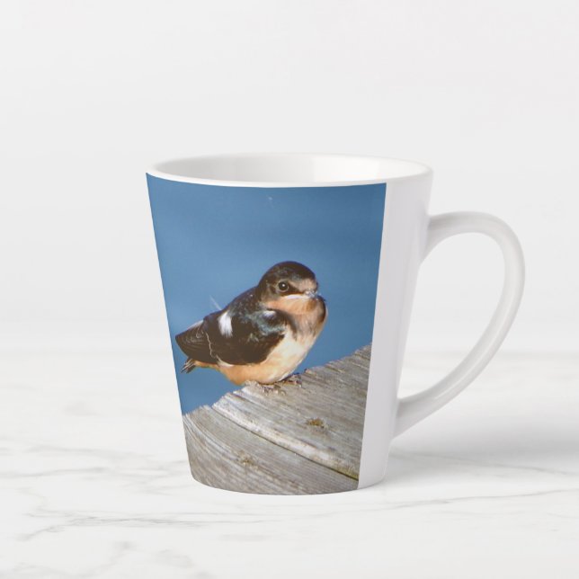 Barn Swallow Latte Tasse (Rechts)