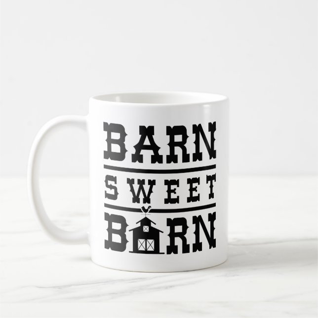 Barn Sweet Barn Kaffeetasse (Links)