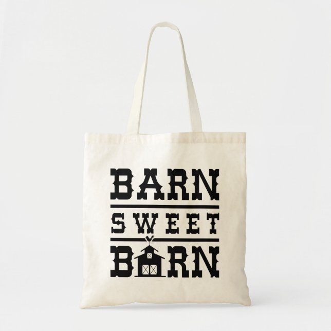 Barn Sweet Barn Tragetasche (Vorne)
