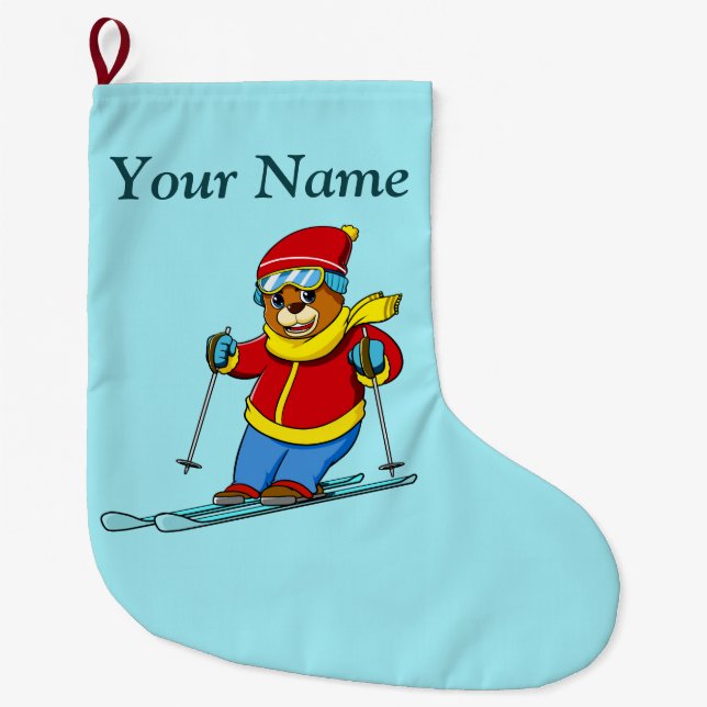 Bärn-WeihnachtsStrumpf Großer Weihnachtsstrumpf (Vorderseite)