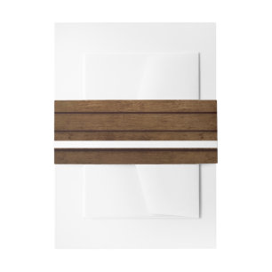 Barn Wood Einladungsbanderole