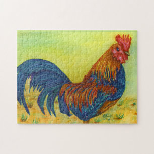 Barn Yard Rooster Puzzle
