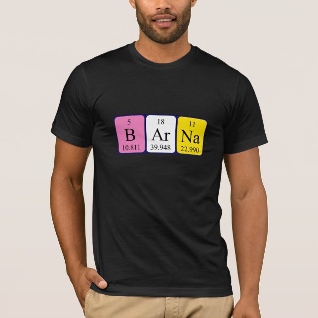 Barna Periodenname Shirt (Vorderseite)