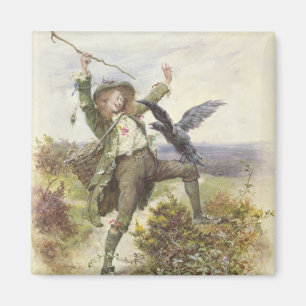 Barnaby Rudge und der Raben-Griff Magnet