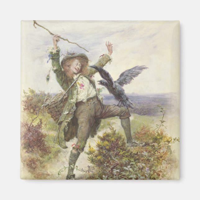 Barnaby Rudge und Raven Grip Magnet (Vorne)