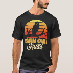 Barnauge Vogelbeobachtung Stallaugen retro für zwe T-Shirt
