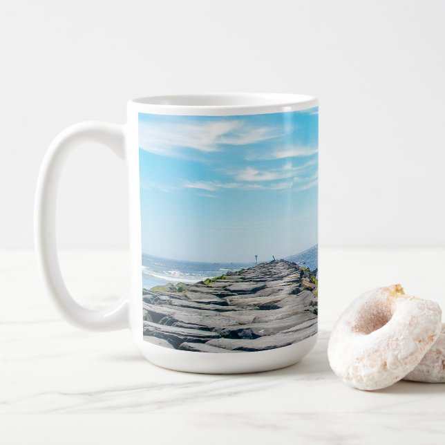 Barnegat Internet im Sommer Kaffeetasse (Mit Donut)