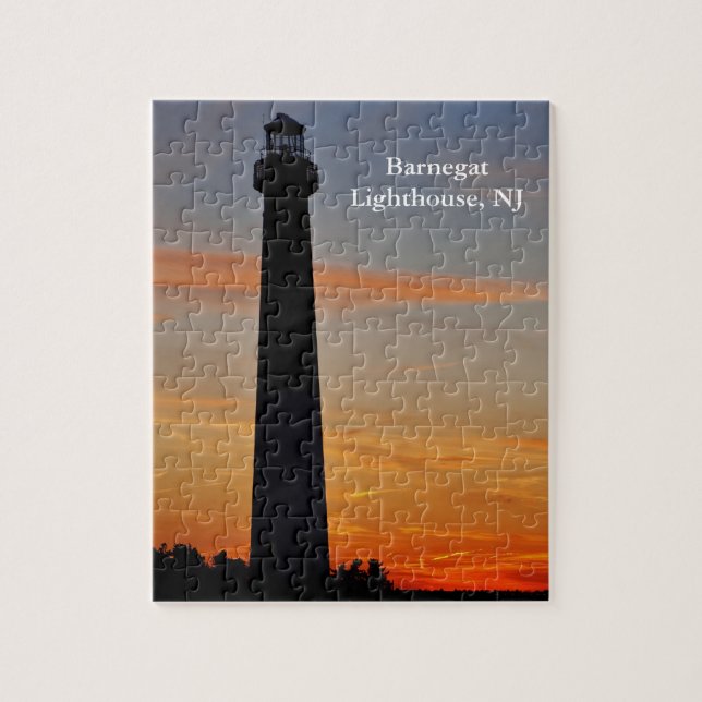 Barnegat Leuchtturm dem Puzzlespiel an des Puzzle (Vertikal)