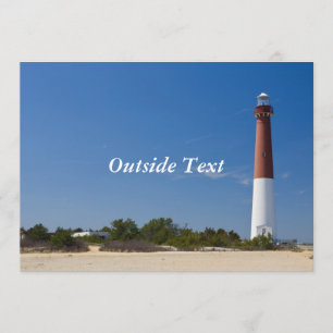 Barnegat Leuchtturm-Einladung Einladung