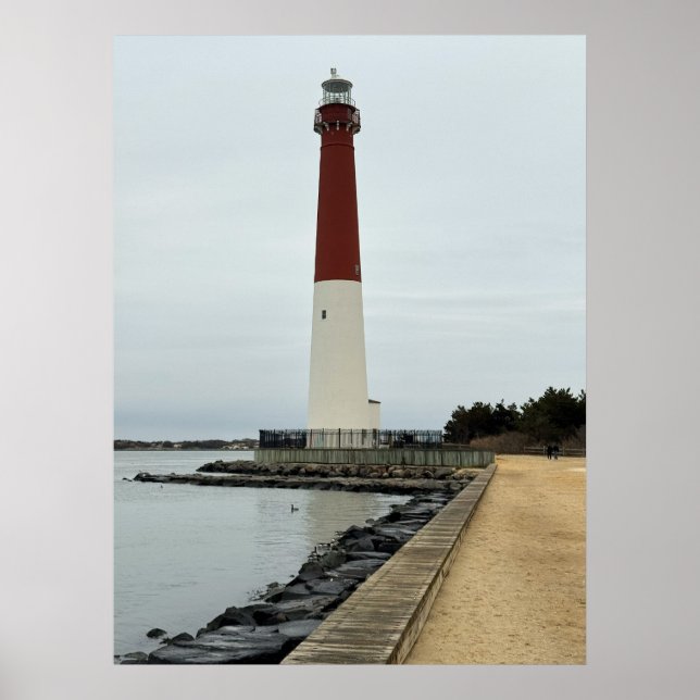 Barnegat Light Leuchtturm Poster (Vorne)