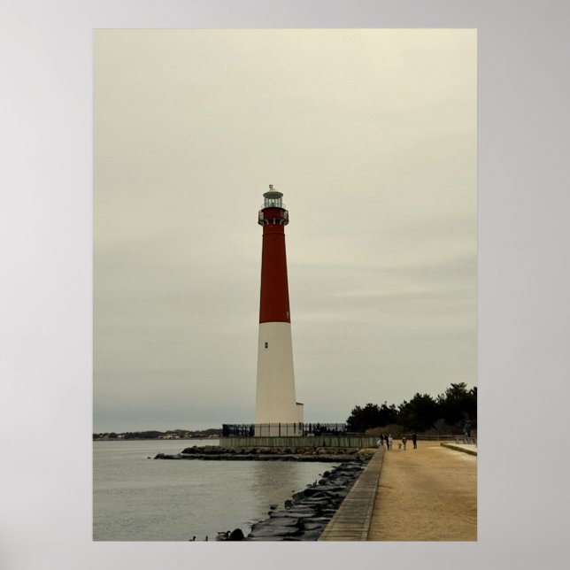 Barnegat Light Leuchtturm Poster (Vorne)