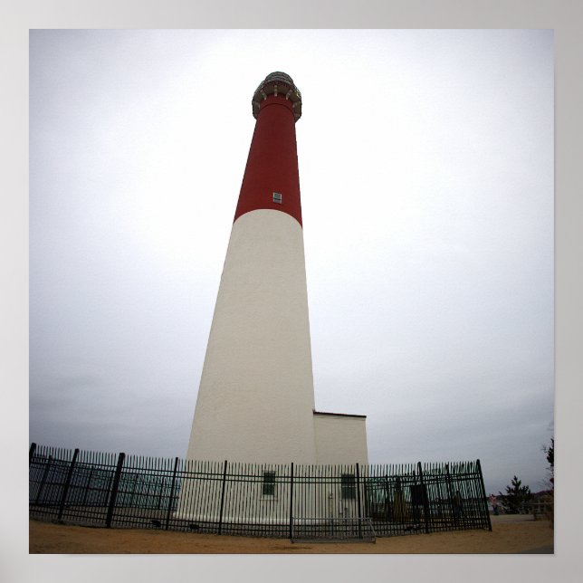 Barnegat Light Lighthouse Photo Poster (Vorne)
