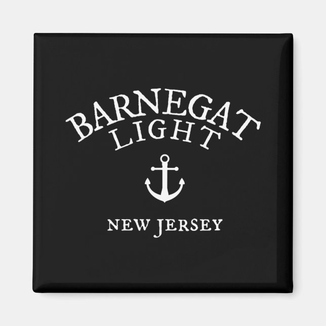 Barnegat Light New Jersey , Nj Nautical Sea Shirt  Magnet (Vorne)