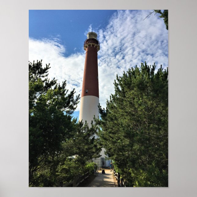 Barnegat Lighthouse Foto Poster (Vorne)