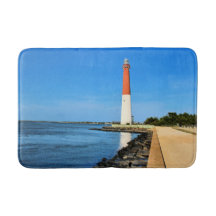 Barnegat Lighthouse, New Jersey Bath Mat