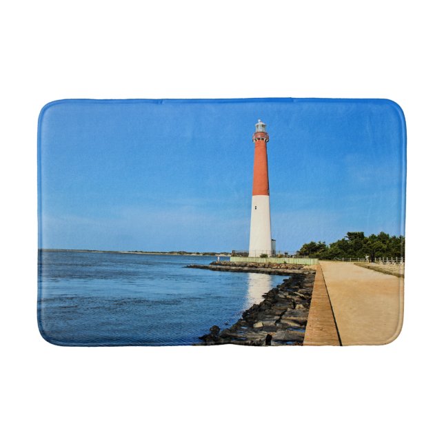 Barnegat Lighthouse, New Jersey Bath Mat Badematte (Vorderseite)