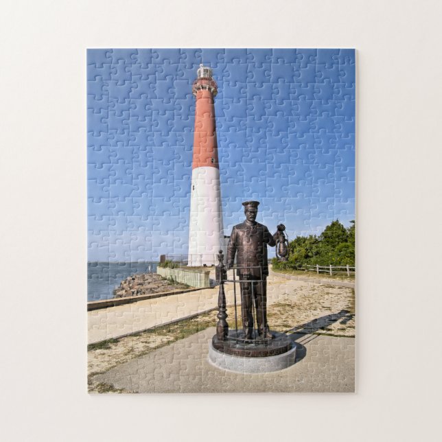 Barnegat Lighthouse New Jersey Jigsaw Puzzle (Vertikal)
