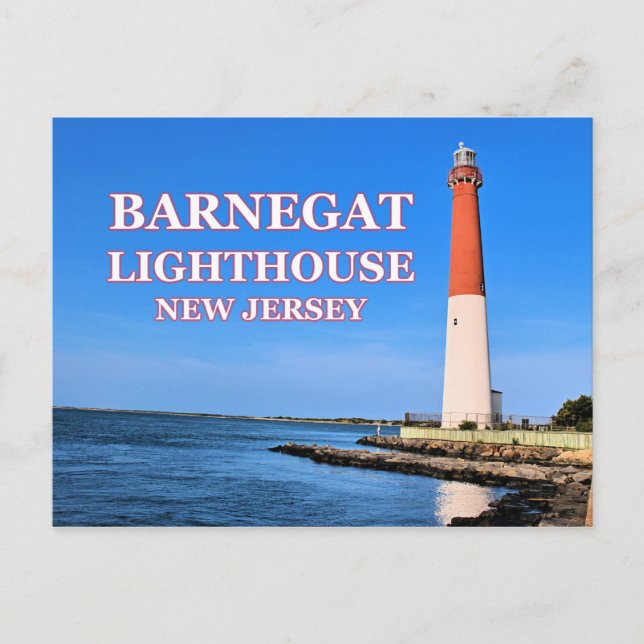 Barnegat Lighthouse, New Jersey Postcard Postkarte (Vorderseite)