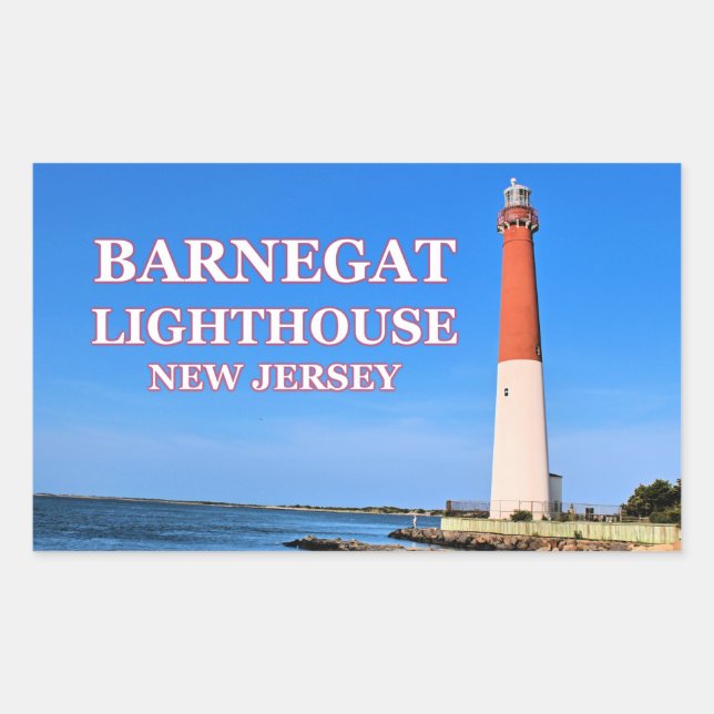 Barnegat Lighthouse, New Jersey Stickers (Vorderseite)