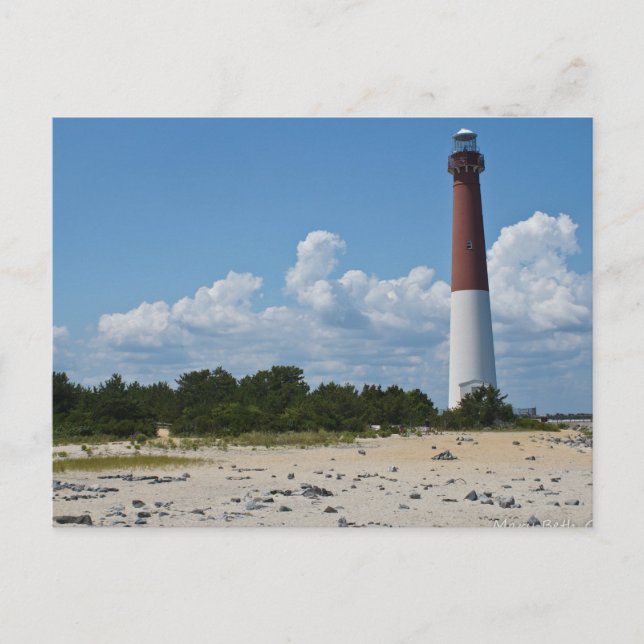 Barnegat Lighthouse Postkarte (Vorderseite)
